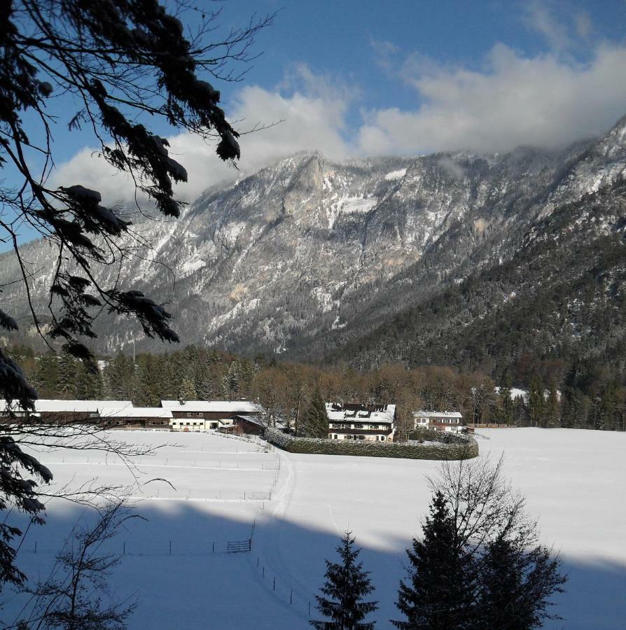 Ferienhaus Gestuet Pfaffenlehen Bischofswiesen Bagian luar foto