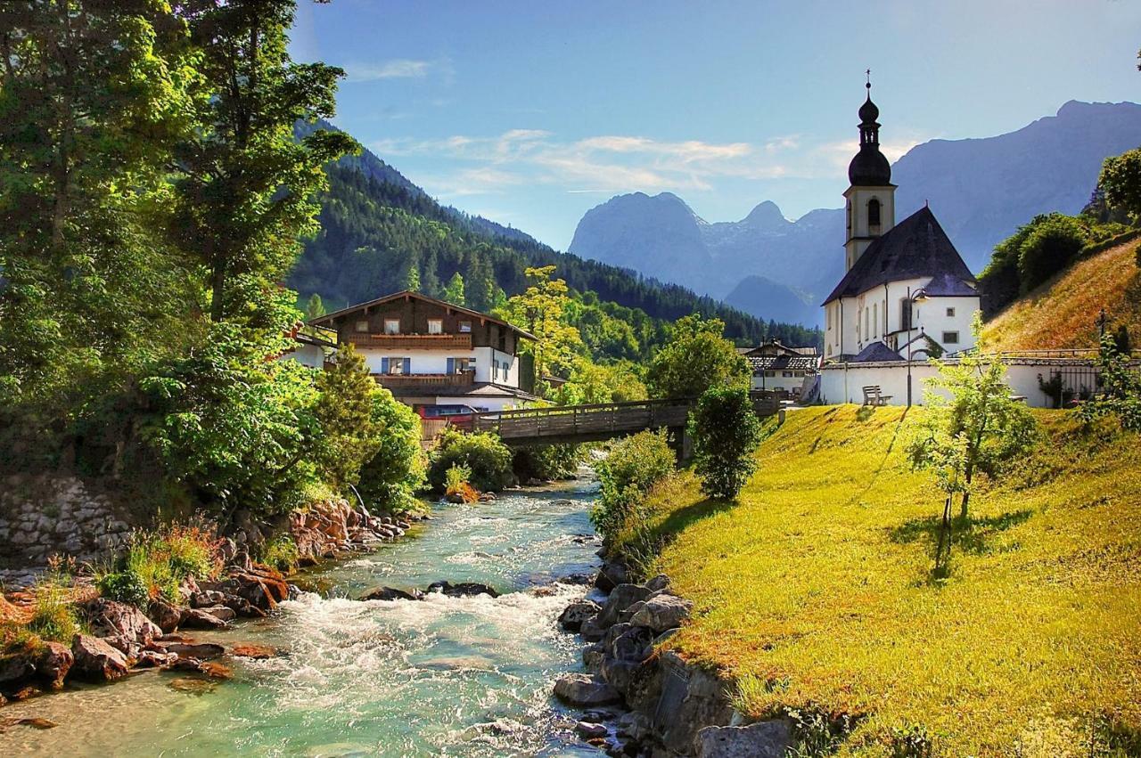 Ferienhaus Gestuet Pfaffenlehen Bischofswiesen Bagian luar foto