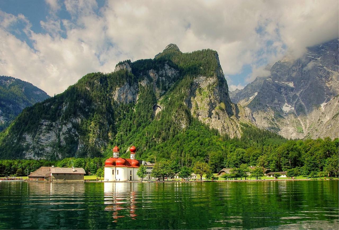 Ferienhaus Gestuet Pfaffenlehen Bischofswiesen Bagian luar foto